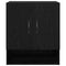 vidaXL Wall Cabinet Black oak 60 x 31 x 70 cm Engineered wood