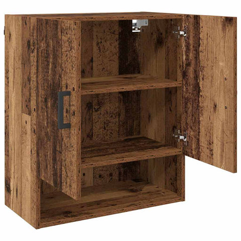 vidaXL Wall Cabinet Old wood 60 x 31 x 70 cm Engineered wood