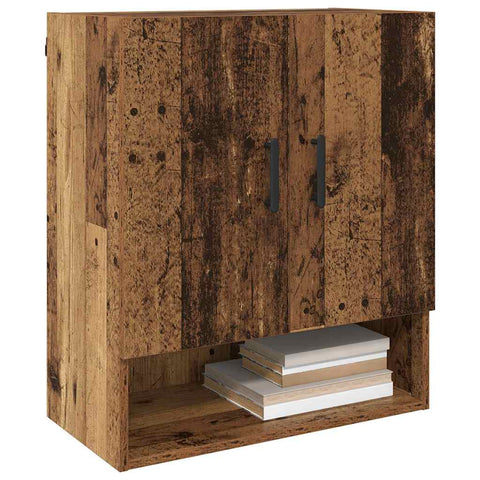 vidaXL Wall Cabinet Old wood 60 x 31 x 70 cm Engineered wood