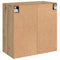 vidaXL Wall Cabinet Artisan oak 60 x 31 x 60 cm Engineered wood