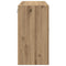 vidaXL Wall Cabinet Artisan oak 60 x 31 x 60 cm Engineered wood