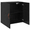 vidaXL Wall Cabinet Black oak 60 x 31 x 60 cm Engineered wood