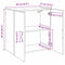 vidaXL Wall Cabinet Old wood 60 x 31 x 60 cm Engineered wood