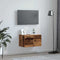 vidaXL Wall Cabinet Old wood 60 x 36.5 x 35 cm Engineered wood