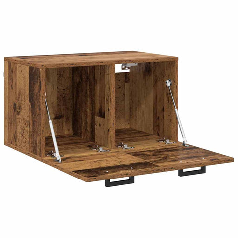 vidaXL Wall Cabinet Old wood 60 x 36.5 x 35 cm Engineered wood
