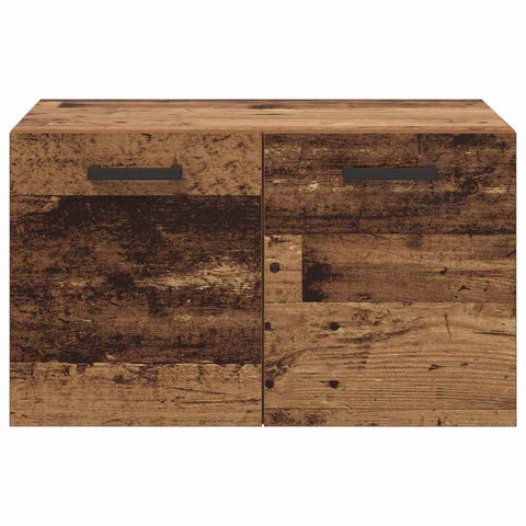 vidaXL Wall Cabinet Old wood 60 x 36.5 x 35 cm Engineered wood