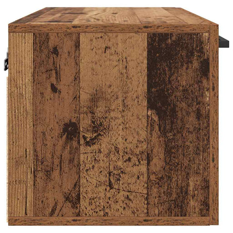 vidaXL Wall Cabinet Old wood 60 x 36.5 x 35 cm Engineered wood