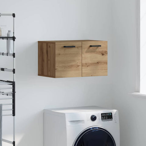 vidaXL Wall Cabinet Artisan oak 60 x 36.5 x 35 cm Engineered wood