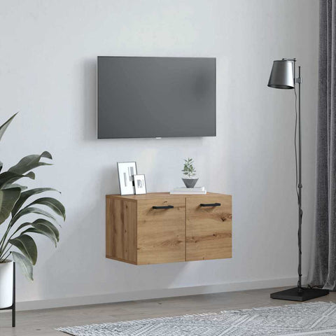 vidaXL Wall Cabinet Artisan oak 60 x 36.5 x 35 cm Engineered wood