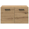 vidaXL Wall Cabinet Artisan oak 60 x 36.5 x 35 cm Engineered wood