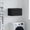 vidaXL Wall Cabinet Black oak 60 x 36.5 x 35 cm Engineered wood