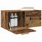 vidaXL Wall Cabinet Old wood 80 x 36.5 x 35 cm Engineered wood
