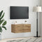 vidaXL Wall Cabinet Artisan oak 80 x 36.5 x 35 cm Engineered wood