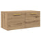vidaXL Wall Cabinet Artisan oak 80 x 36.5 x 35 cm Engineered wood