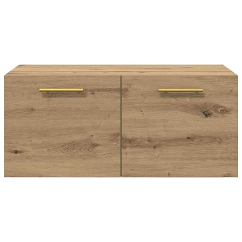 vidaXL Wall Cabinet Artisan oak 80 x 36.5 x 35 cm Engineered wood