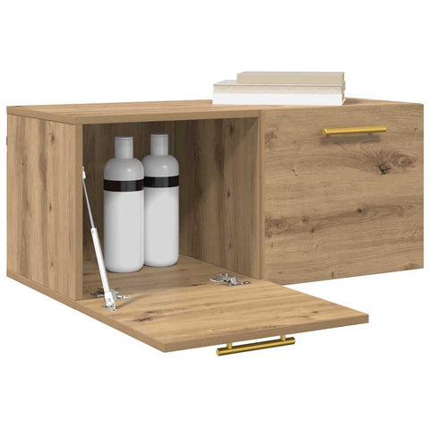vidaXL Wall Cabinet Artisan oak 80 x 36.5 x 35 cm Engineered wood