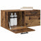 vidaXL Wall Cabinet Old wood 80 x 36.5 x 35 cm Engineered wood
