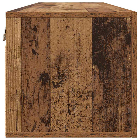 vidaXL Wall Cabinet Old wood 80 x 36.5 x 35 cm Engineered wood