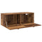 vidaXL Wall Cabinet Old wood 100 x 36.5 x 35 cm Engineered wood