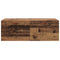 vidaXL Wall Cabinet Old wood 100 x 36.5 x 35 cm Engineered wood