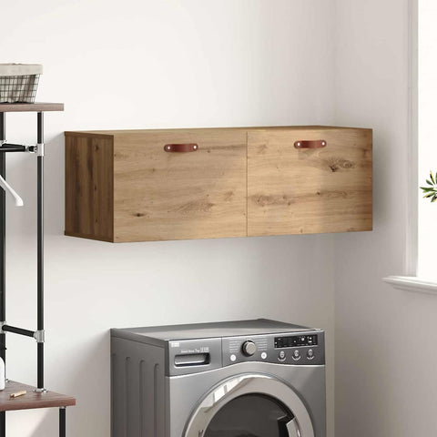 vidaXL Wall Cabinet Artisan oak 100 x 36.5 x 35 cm Engineered wood