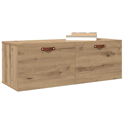 vidaXL Wall Cabinet Artisan oak 100 x 36.5 x 35 cm Engineered wood