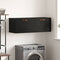 vidaXL Wall Cabinet Black oak 100 x 36.5 x 35 cm Engineered wood