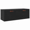 vidaXL Wall Cabinet Black oak 100 x 36.5 x 35 cm Engineered wood