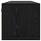 vidaXL Wall Cabinet Black oak 100 x 36.5 x 35 cm Engineered wood