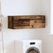 vidaXL Wall Cabinet Old wood 100 x 36.5 x 35 cm Engineered wood