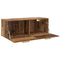 vidaXL Wall Cabinet Old wood 100 x 36.5 x 35 cm Engineered wood