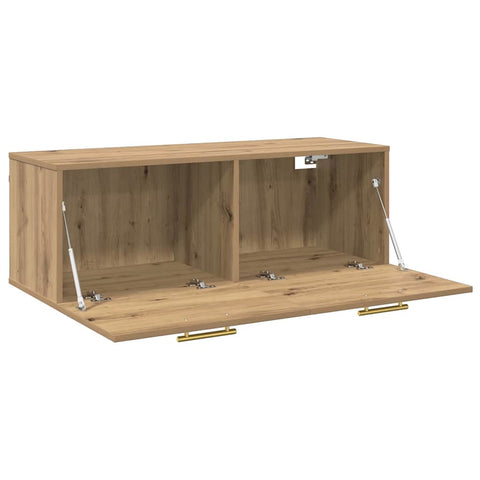 vidaXL Wall Cabinet Artisan oak 100 x 36.5 x 35 cm Engineered wood
