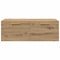 vidaXL Wall Cabinet Artisan oak 100 x 36.5 x 35 cm Engineered wood