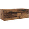 vidaXL Wall Cabinet Old wood 100 x 36.5 x 35 cm Engineered wood