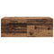 vidaXL Wall Cabinet Old wood 100 x 36.5 x 35 cm Engineered wood