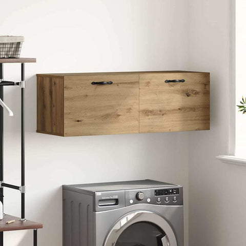 vidaXL Wall Cabinet Artisan oak 100 x 36.5 x 35 cm Engineered wood
