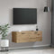 vidaXL Wall Cabinet Artisan oak 100 x 36.5 x 35 cm Engineered wood