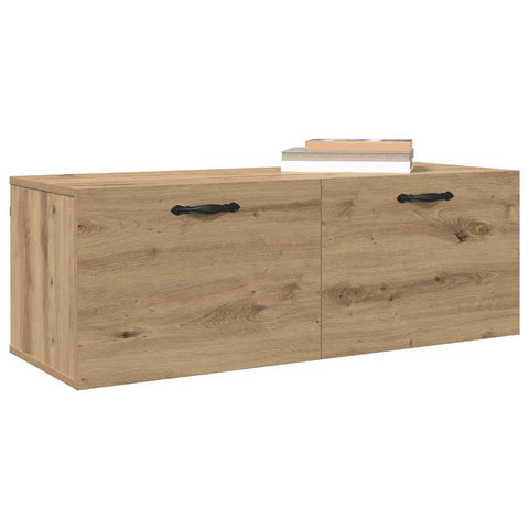 vidaXL Wall Cabinet Artisan oak 100 x 36.5 x 35 cm Engineered wood