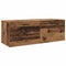 vidaXL Wall Cabinet Old wood 100 x 36.5 x 35 cm Engineered wood