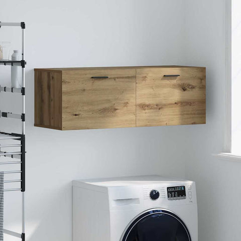 vidaXL Wall Cabinet Artisan oak 100 x 36.5 x 35 cm Engineered wood