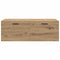 vidaXL Wall Cabinet Artisan oak 100 x 36.5 x 35 cm Engineered wood