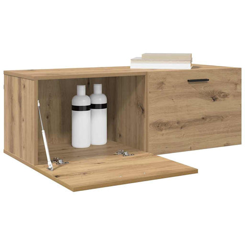 vidaXL Wall Cabinet Artisan oak 100 x 36.5 x 35 cm Engineered wood