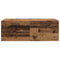 vidaXL Wall Cabinet Old wood 100 x 36.5 x 35 cm Engineered wood