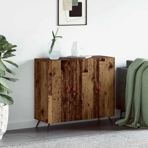 vidaXL Sideboard Brown 90 x 34 x 80 cm Engineered wood