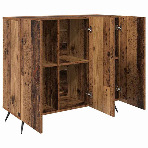 vidaXL Sideboard Brown 90 x 34 x 80 cm Engineered wood
