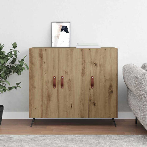 vidaXL Sideboard Brown 90 x 34 x 80 cm Engineered wood