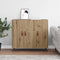 vidaXL Sideboard Brown 90 x 34 x 80 cm Engineered wood