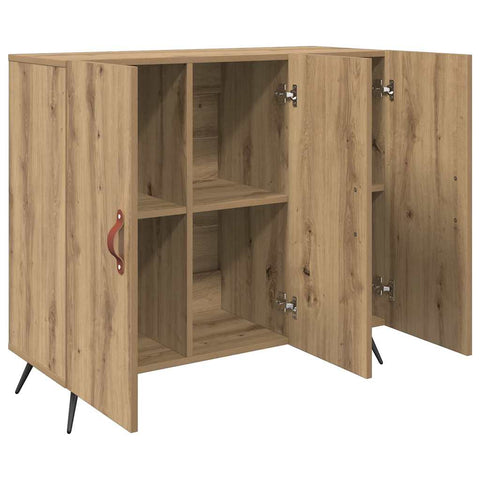 vidaXL Sideboard Brown 90 x 34 x 80 cm Engineered wood