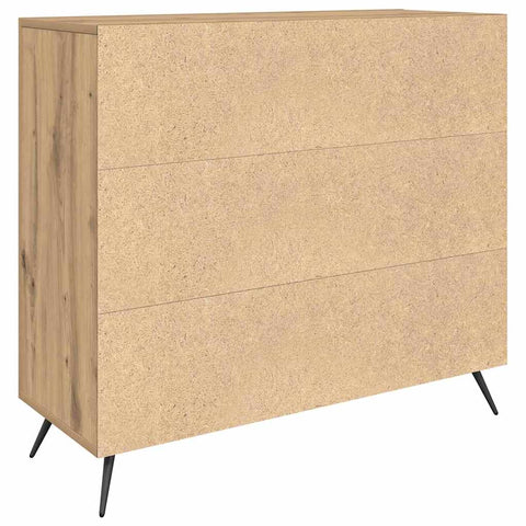 vidaXL Sideboard Brown 90 x 34 x 80 cm Engineered wood