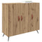 vidaXL Sideboard Brown 90 x 34 x 80 cm Engineered wood